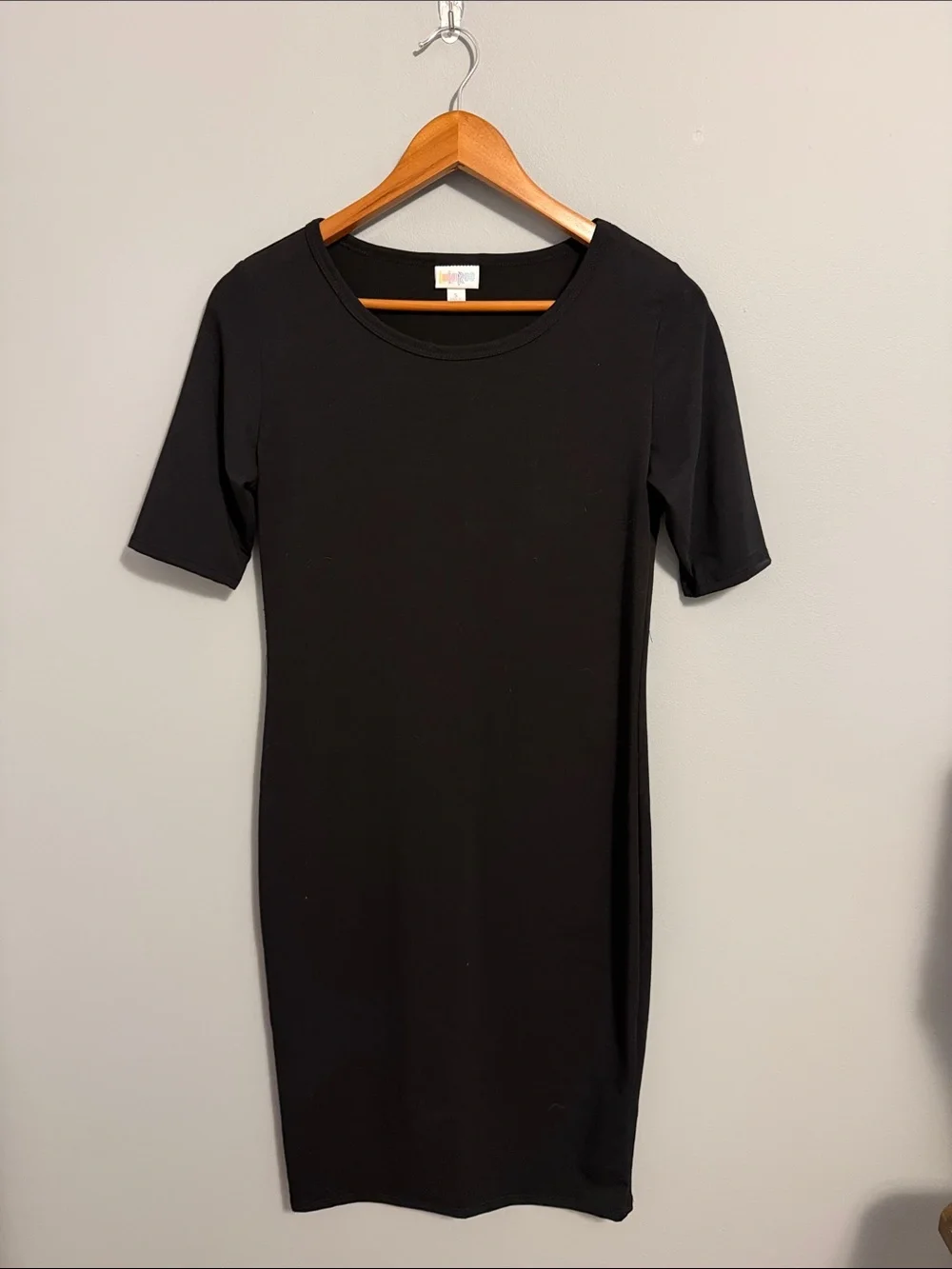 LuLaRoe Black Mini Sheath Dress